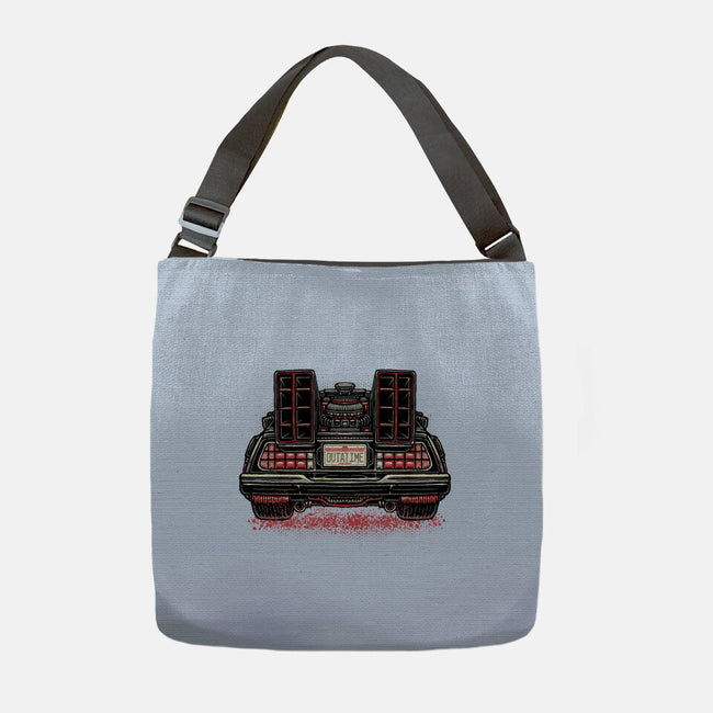 Eighties Time Machine-None-Adjustable Tote-Bag-glitchygorilla