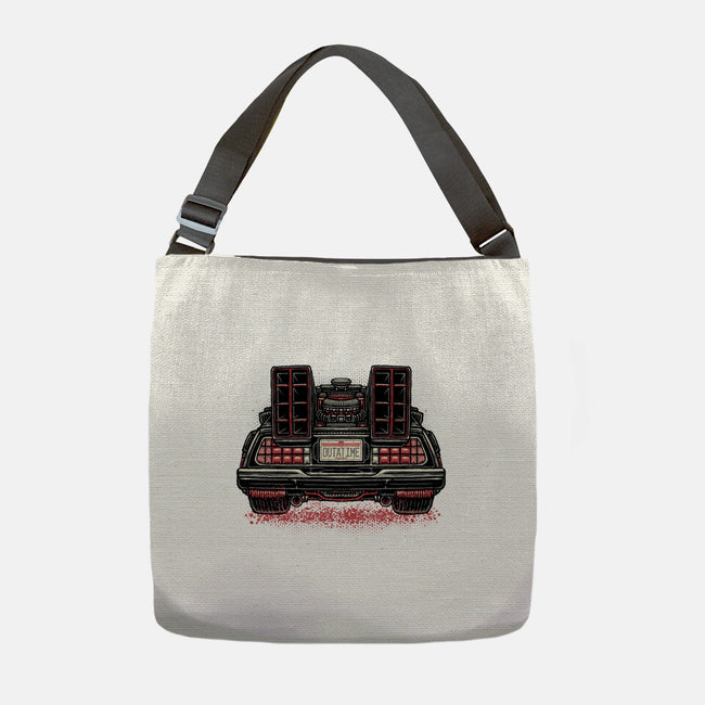 Eighties Time Machine-None-Adjustable Tote-Bag-glitchygorilla