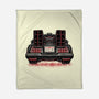 Eighties Time Machine-None-Fleece-Blanket-glitchygorilla