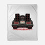 Eighties Time Machine-None-Fleece-Blanket-glitchygorilla
