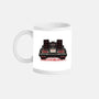 Eighties Time Machine-None-Mug-Drinkware-glitchygorilla