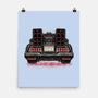 Eighties Time Machine-None-Matte-Poster-glitchygorilla