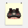 Eighties Time Machine-None-Matte-Poster-glitchygorilla