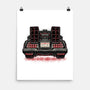 Eighties Time Machine-None-Matte-Poster-glitchygorilla