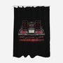 Eighties Time Machine-None-Polyester-Shower Curtain-glitchygorilla