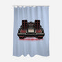 Eighties Time Machine-None-Polyester-Shower Curtain-glitchygorilla