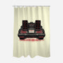 Eighties Time Machine-None-Polyester-Shower Curtain-glitchygorilla