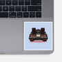 Eighties Time Machine-None-Glossy-Sticker-glitchygorilla
