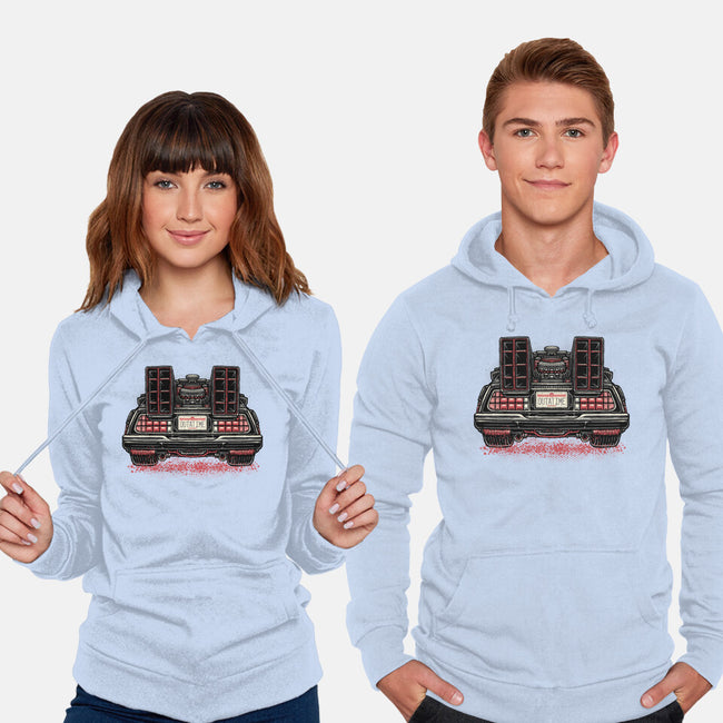 Eighties Time Machine-Unisex-Pullover-Sweatshirt-glitchygorilla