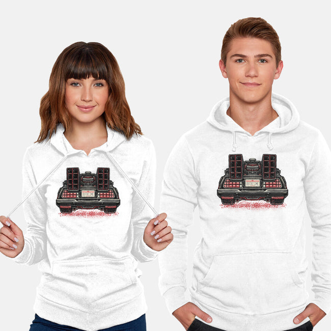 Eighties Time Machine-Unisex-Pullover-Sweatshirt-glitchygorilla