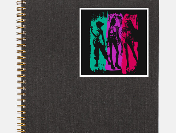 Demon Hunters Brushstrokes