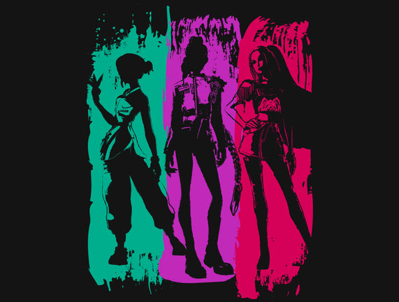 Demon Hunters Brushstrokes