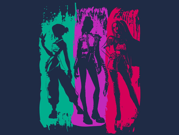 Demon Hunters Brushstrokes
