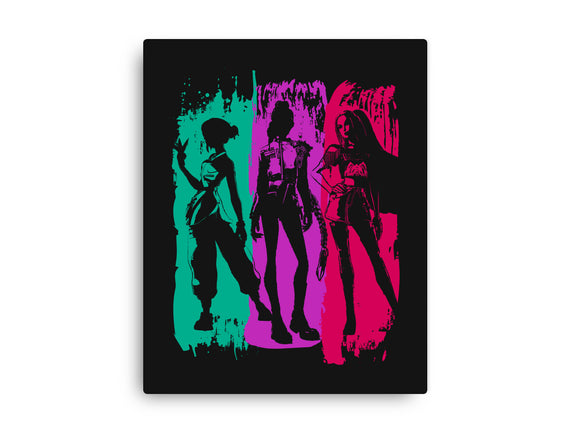 Demon Hunters Brushstrokes