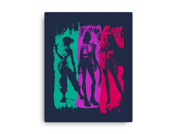 Demon Hunters Brushstrokes