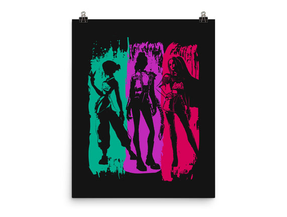 Demon Hunters Brushstrokes