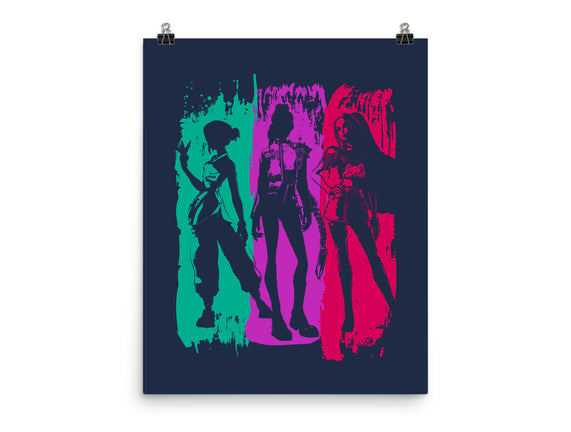 Demon Hunters Brushstrokes