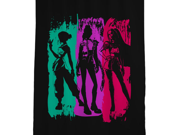 Demon Hunters Brushstrokes