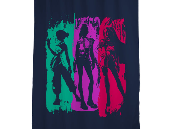 Demon Hunters Brushstrokes