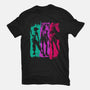 Demon Hunters Brushstrokes-Youth-Basic-Tee-DrMonekers