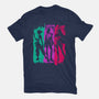 Demon Hunters Brushstrokes-Youth-Basic-Tee-DrMonekers