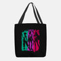 Demon Hunters Brushstrokes-None-Basic Tote-Bag-DrMonekers