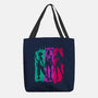 Demon Hunters Brushstrokes-None-Basic Tote-Bag-DrMonekers