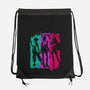 Demon Hunters Brushstrokes-None-Drawstring-Bag-DrMonekers