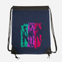 Demon Hunters Brushstrokes-None-Drawstring-Bag-DrMonekers