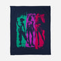 Demon Hunters Brushstrokes-None-Fleece-Blanket-DrMonekers
