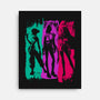 Demon Hunters Brushstrokes-None-Stretched-Canvas-DrMonekers