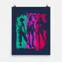 Demon Hunters Brushstrokes-None-Matte-Poster-DrMonekers