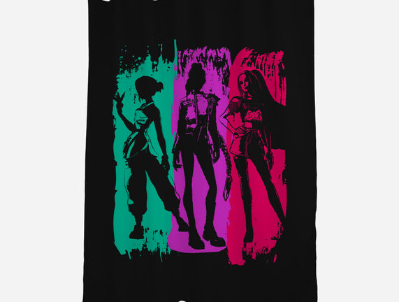 Demon Hunters Brushstrokes