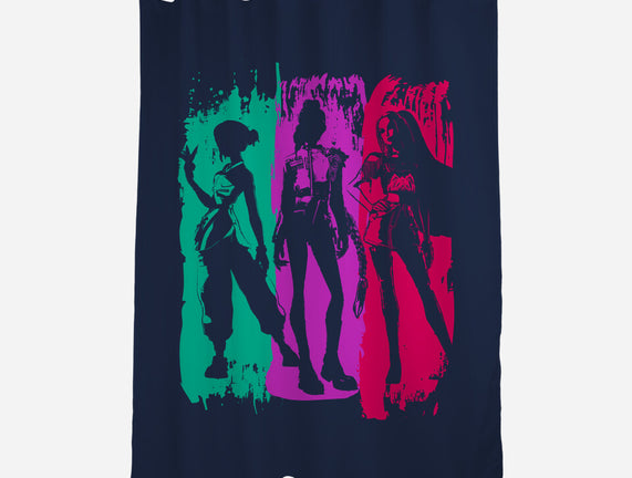 Demon Hunters Brushstrokes