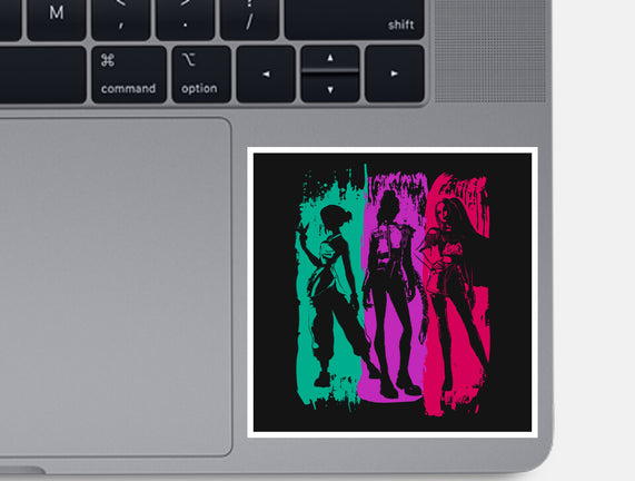 Demon Hunters Brushstrokes