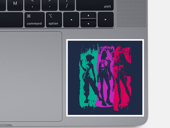 Demon Hunters Brushstrokes