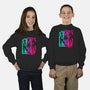 Demon Hunters Brushstrokes-Youth-Crew Neck-Sweatshirt-DrMonekers