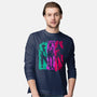 Demon Hunters Brushstrokes-Mens-Long Sleeved-Tee-DrMonekers