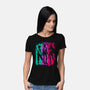 Demon Hunters Brushstrokes-Womens-Basic-Tee-DrMonekers