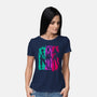 Demon Hunters Brushstrokes-Womens-Basic-Tee-DrMonekers