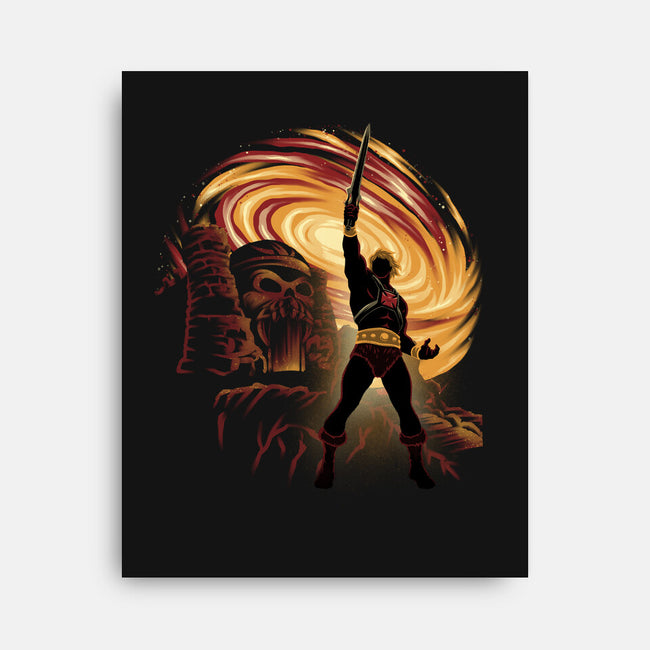 Eternia’s Champion-None-Stretched-Canvas-rmatix
