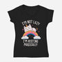 Resting Magically-Womens-V-Neck-Tee-koalastudio