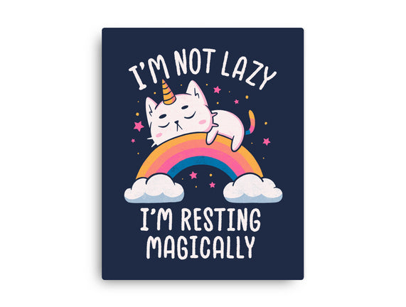 Resting Magically