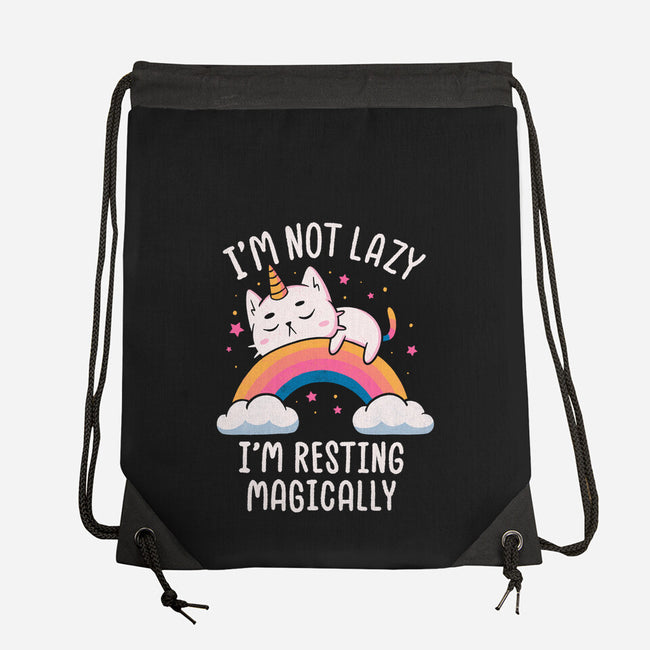 Resting Magically-None-Drawstring-Bag-koalastudio
