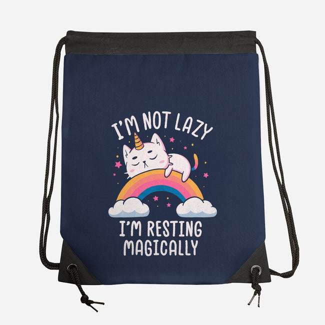 Resting Magically-None-Drawstring-Bag-koalastudio