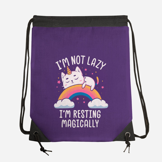 Resting Magically-None-Drawstring-Bag-koalastudio