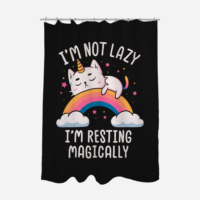 Resting Magically-None-Polyester-Shower Curtain-koalastudio