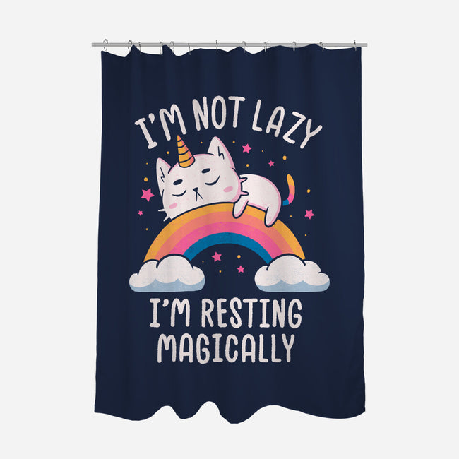 Resting Magically-None-Polyester-Shower Curtain-koalastudio