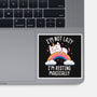 Resting Magically-None-Glossy-Sticker-koalastudio