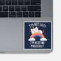 Resting Magically-None-Glossy-Sticker-koalastudio